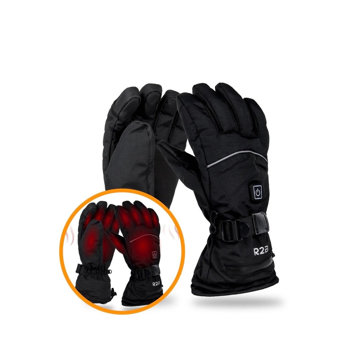 Verwarmde Handschoenen - Waterdicht (IPX5), Ophalen of Verzenden, Nieuw, Maat 42/44 (L), Handschoenen