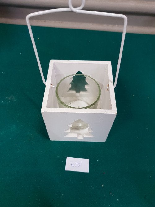 422 ] waxine houder van hout, Ophalen of Verzenden, 'T Olde Gre-j, Info@toldegrej.nl, Endepoelstraat 20f Didam