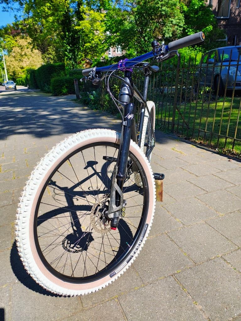 Cannondale FSI Carbon 3 Lefty Ocho Maat L / Magura Mt7 Pro, Hardtail, Zo goed als nieuw, Schijfrem, Ophalen