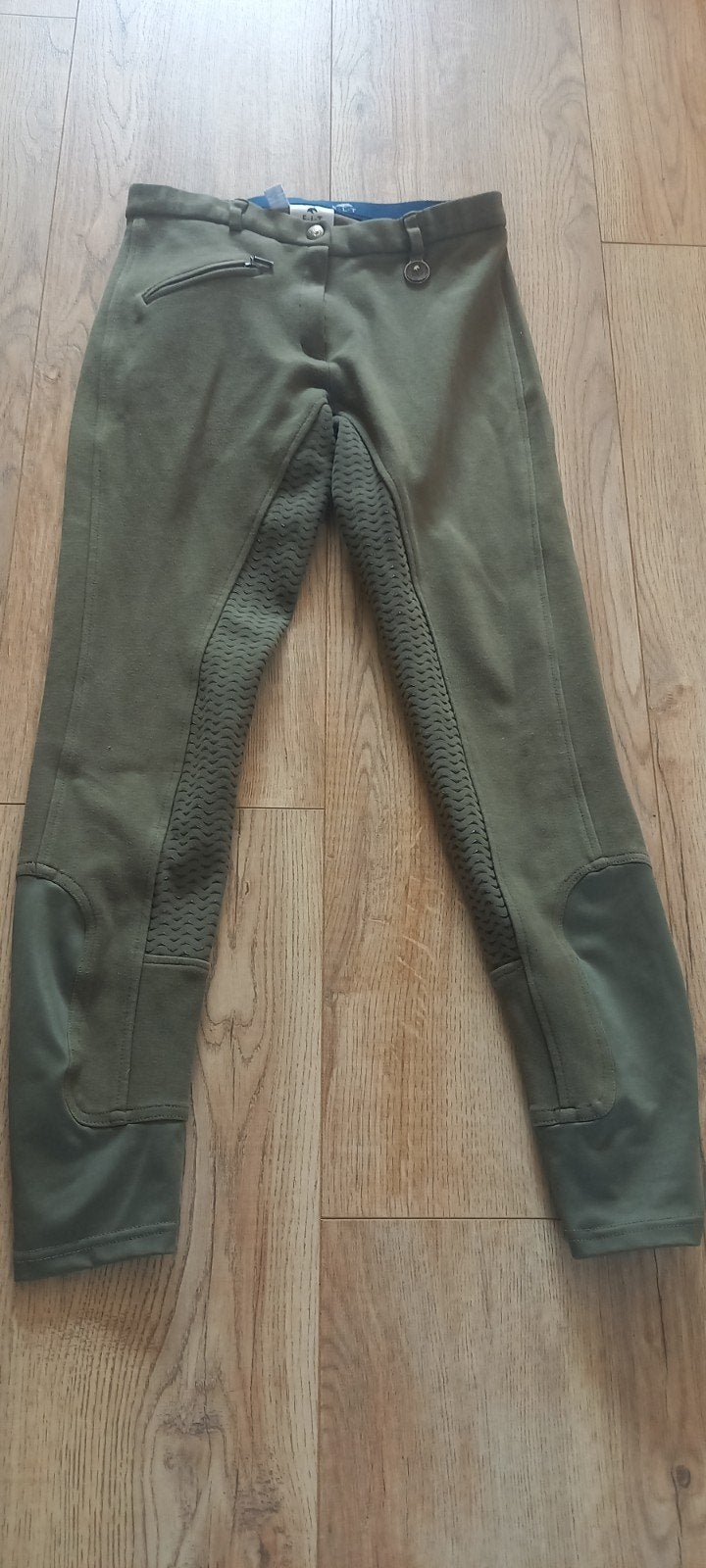 rijbroek maat 38 groen, Dressuur, Ophalen of Verzenden, S, Bovenkleding
