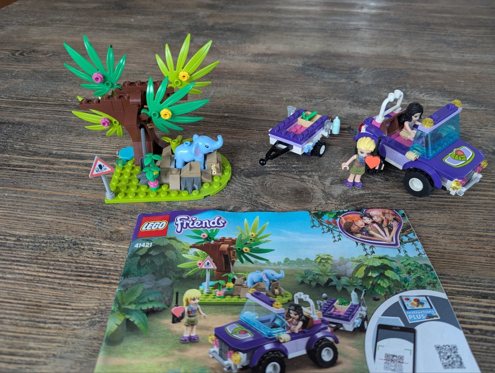 Lego Friends 41421: Baby Olifant Reddingsactie, Ophalen of Verzenden, Gebruikt