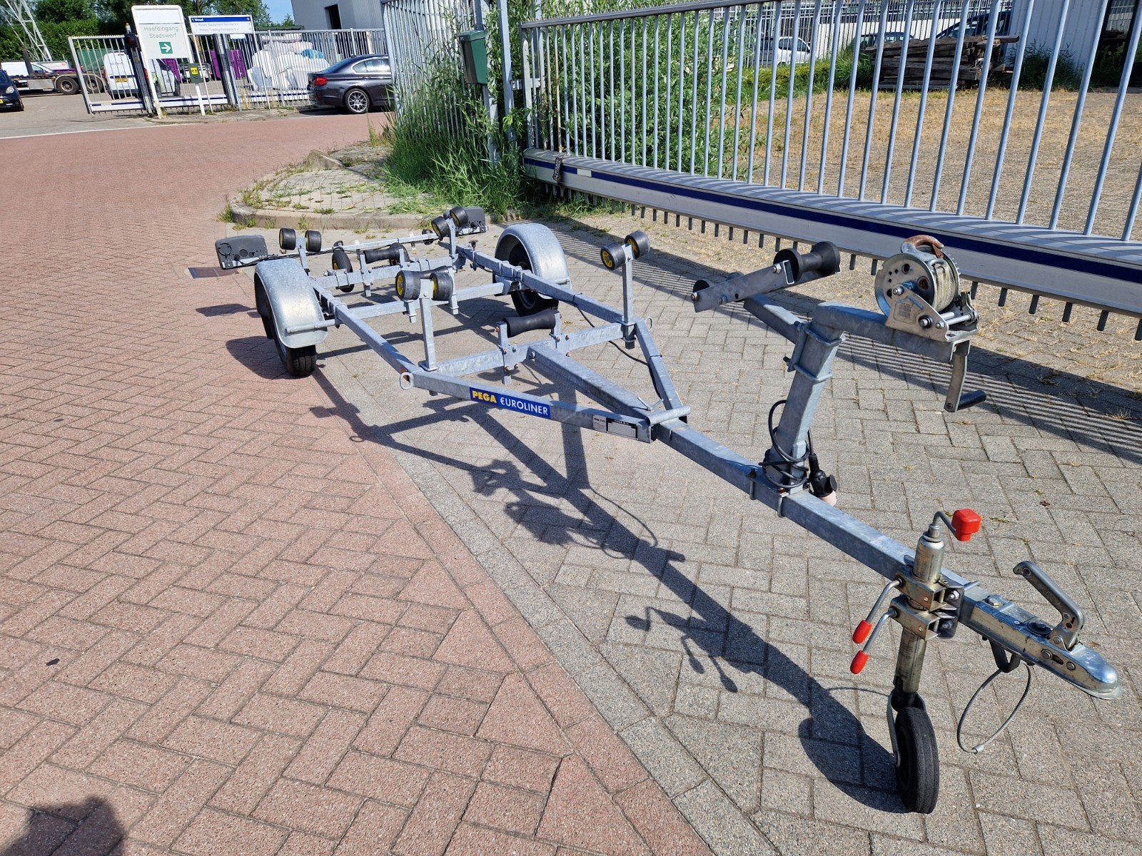 Pega SH 450 kanteltrailer in zéér goede staat!!!, Minder dan 1500 kg, Overige typen, Kantelbaar, Minder dan 6 meter