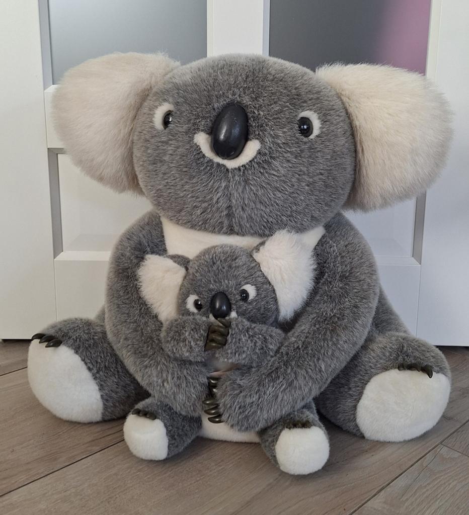 Koala knuffel met baby koala - Toy Hut Sydney Australia, Ophalen, Gebruikt, Overige merken, Overige karakters