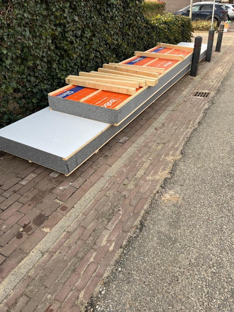 Dakplaten 7,5 m en 4,5 m breedte 102cm nieuw!!, Ophalen of Verzenden, Nieuw, Overige materialen, 20 tot 50 mm