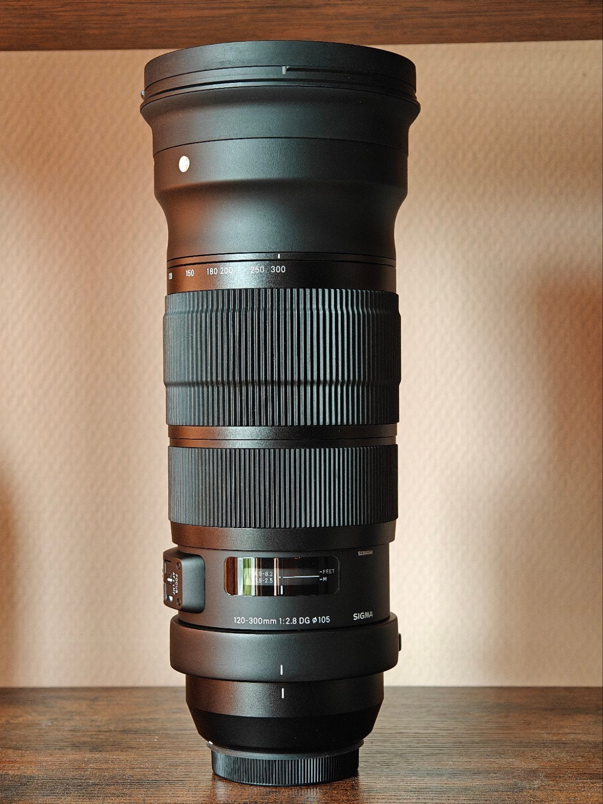 Sigma 120-300mm F2.8 DG OS SPORTS HSM voor Canon EF, Ophalen, Gebruikt, Sigma, Telelens