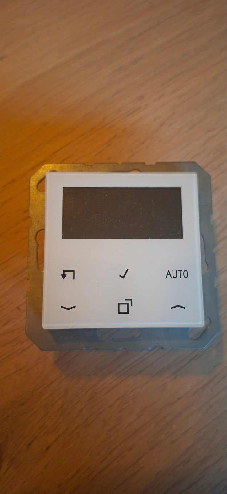 Jung A 1750 D WW Timer Standaard met display Alpine wit, Doe-het-zelf en Verbouw, Ophalen of Verzenden, Gebruikt, Jung, Schakelaar