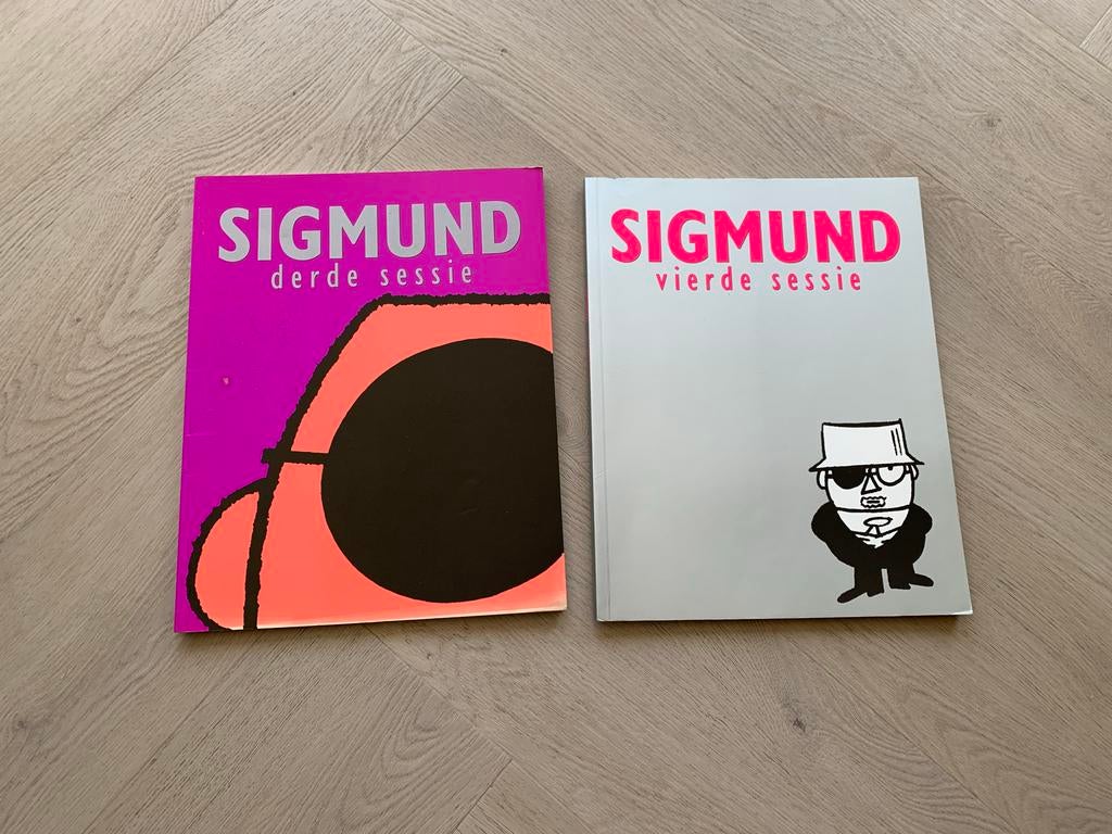 Sigmund - Derde en Vierde Sessie (Stripboeken), Meerdere stripboeken, Ophalen of Verzenden, Gelezen