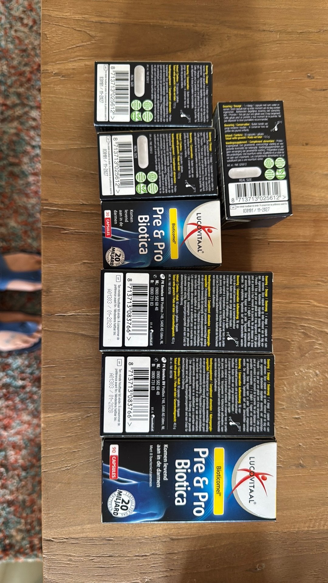 Lucovitaal Pre & Pro Biotica - 4x30 & 3x90 capsules, Ophalen of Verzenden, Nieuw, Poeder of Drank