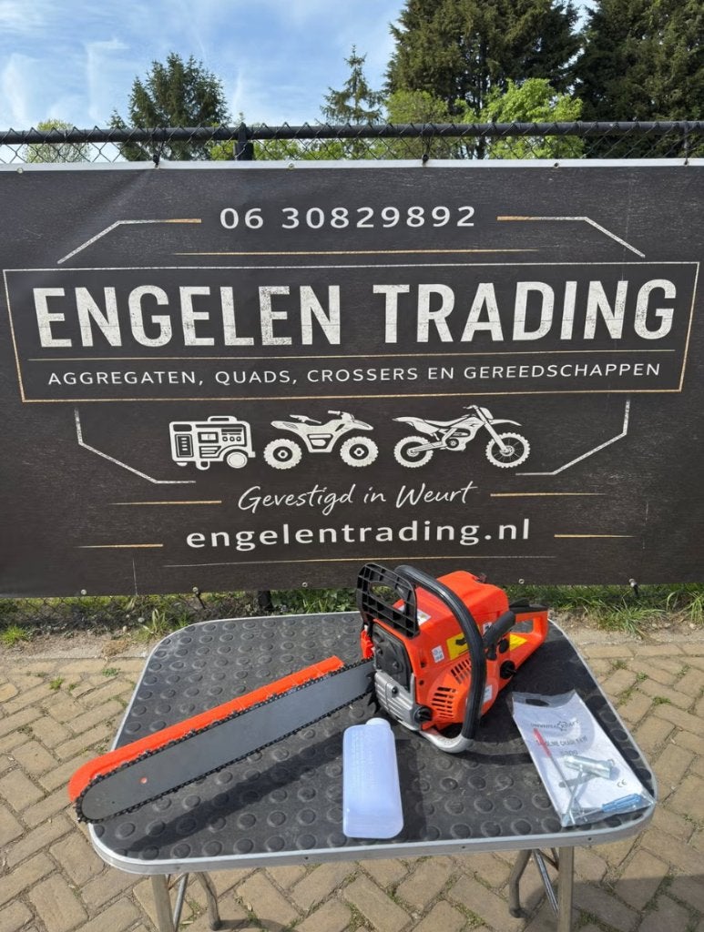 Kettingzaag nieuw 52cc 45cm blad, Ophalen, Kettingzaag, Nieuw, 30 tot 70 mm