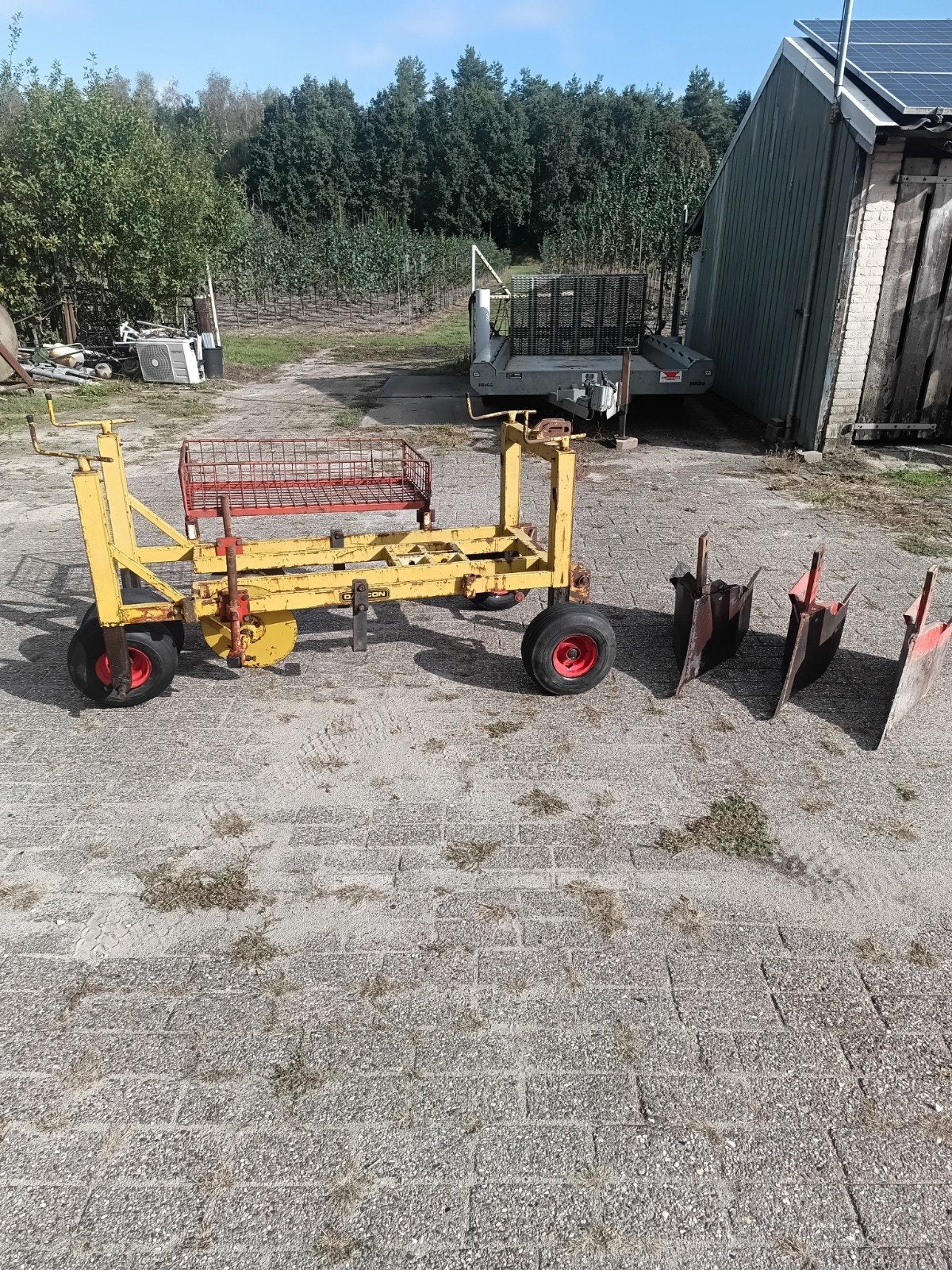Damcon PL-10 plantmachine met 3 plantelementen, Zakelijke goederen, Ophalen, Boomteelt, Zaaien, Planten of Poten