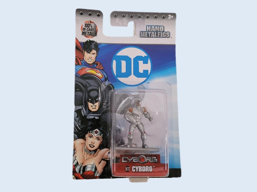 DC Nano Metalfigs DC12 Cyborg *nieuw* ~ LG4006, Ophalen of Verzenden, Nieuw