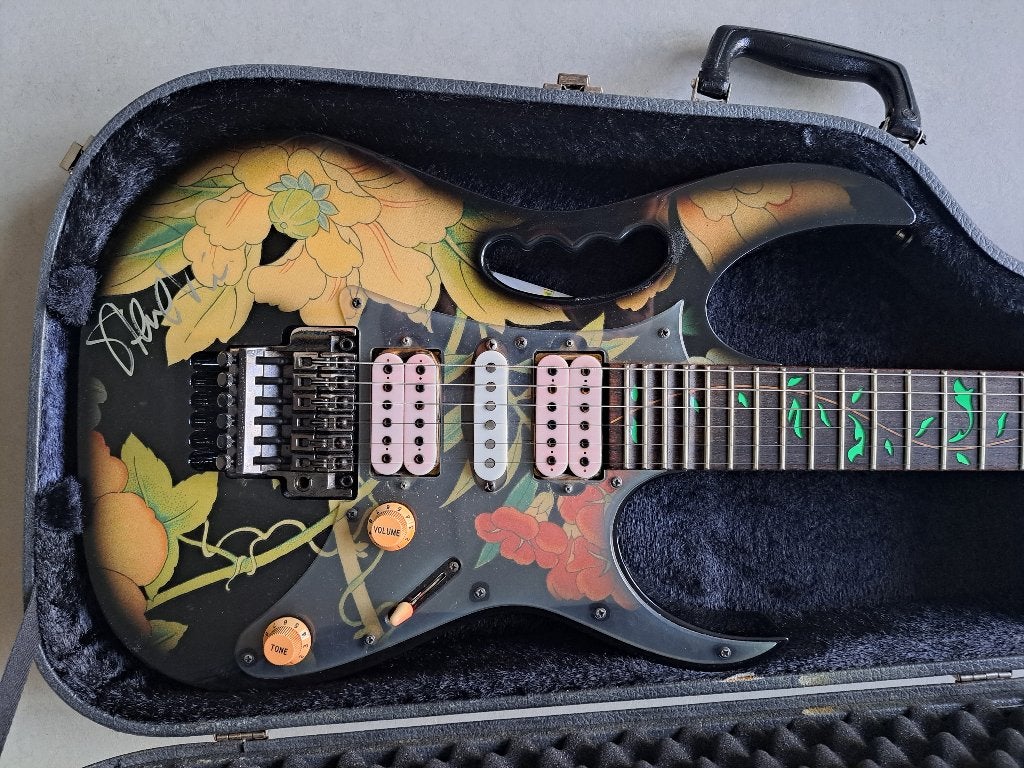 Ibanez jem77fp, Ophalen of Verzenden, Gebruikt, Solid body, Ibanez