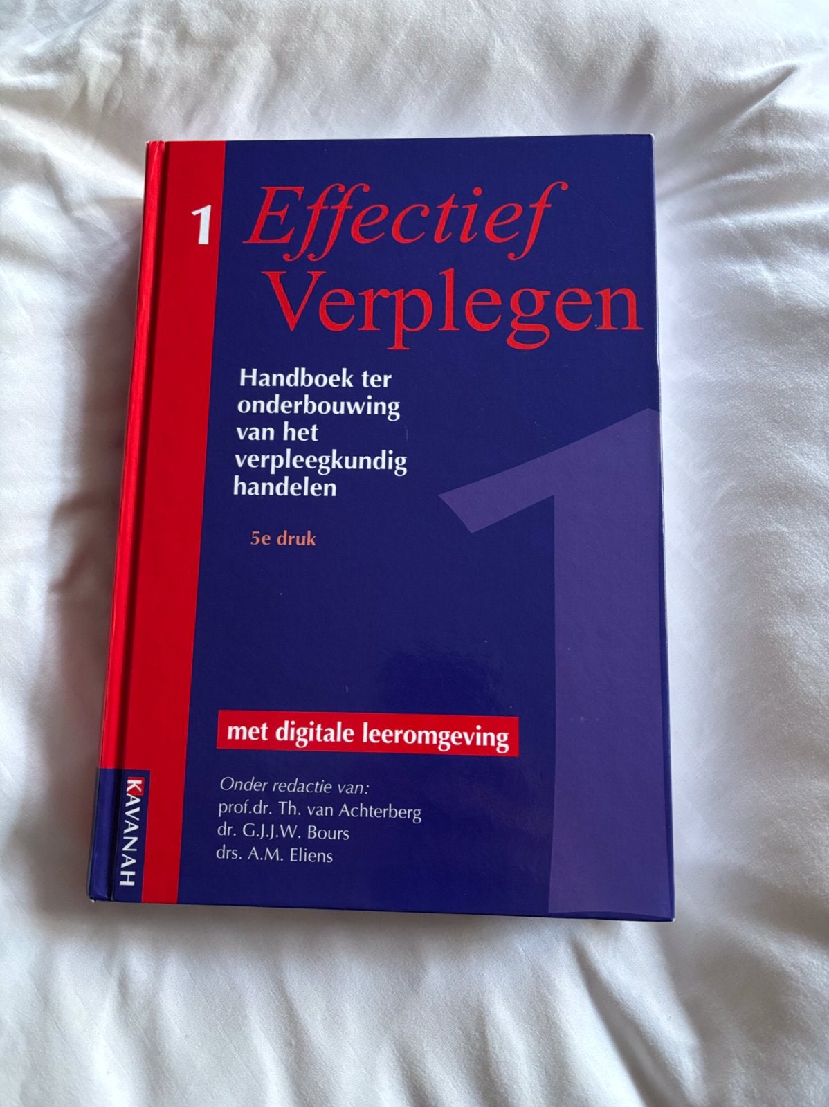Effectief verplegen deel 1, Ophalen of Verzenden, Zo goed als nieuw, Sociale wetenschap