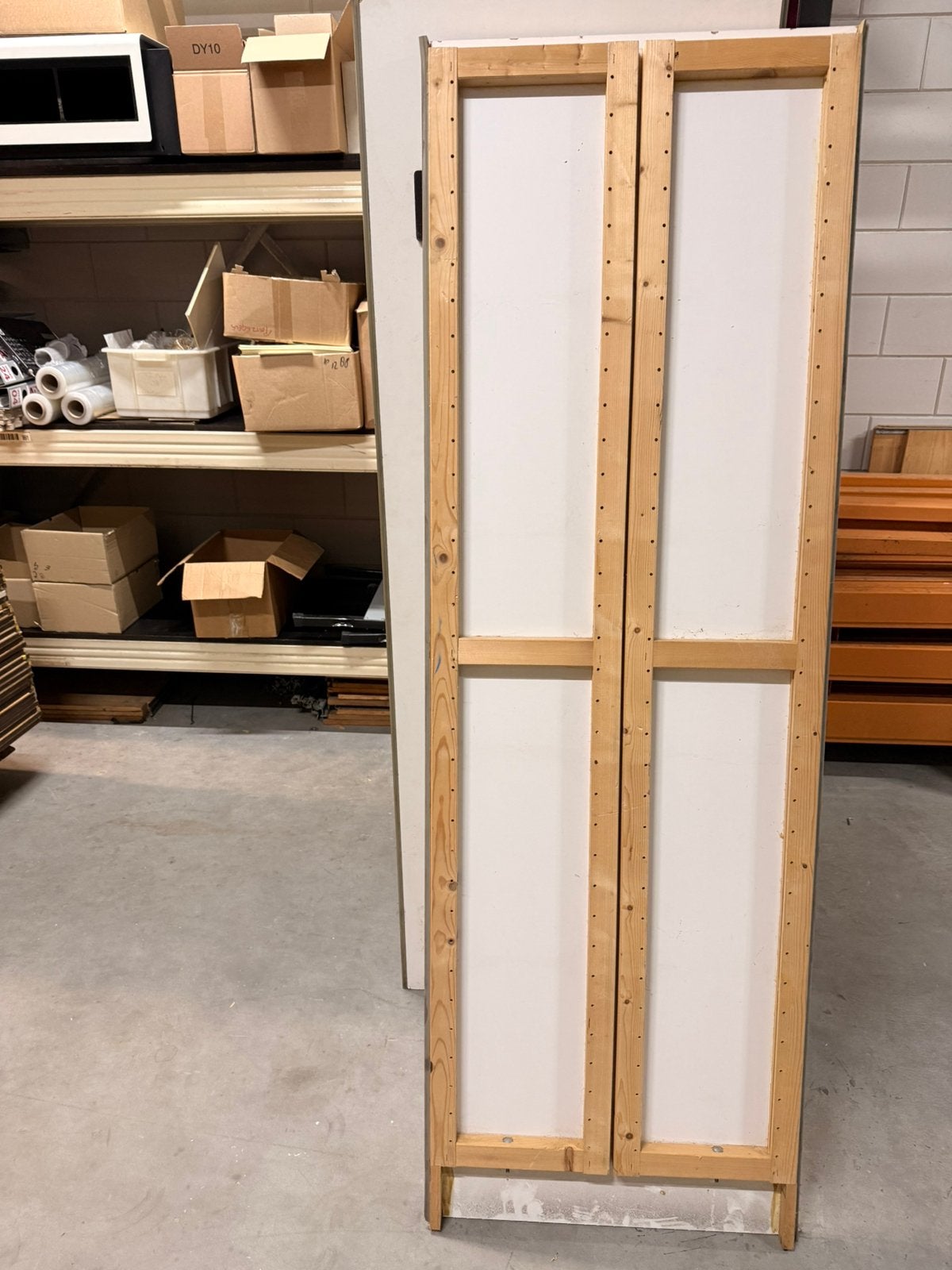Gratis Houtenstelling panelen, afmeting 188 cm x 62 cm breed, Ophalen of Verzenden