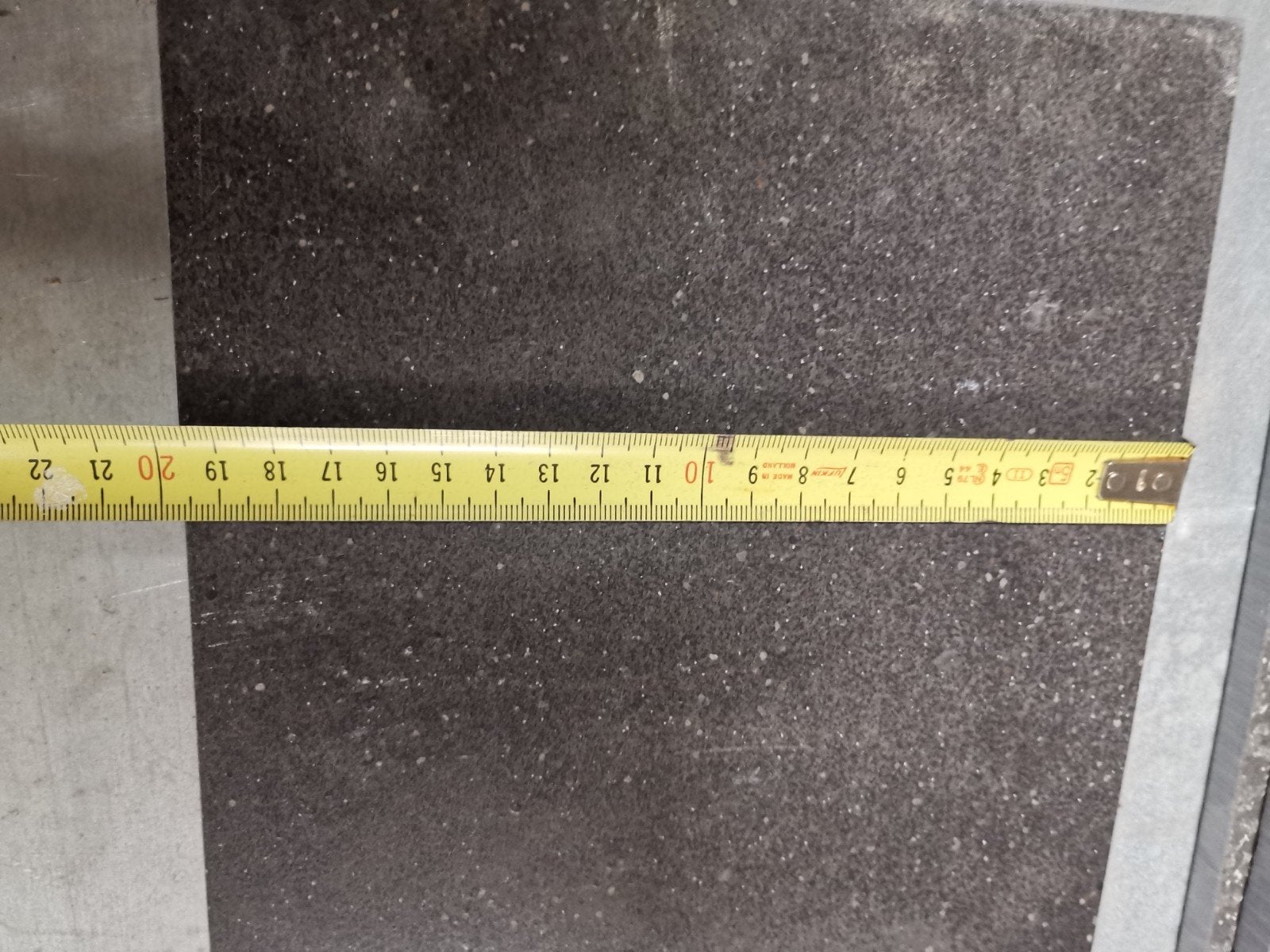 Antraciet grijs tegels 120 cm x 30 en 20 cm breed, Ophalen