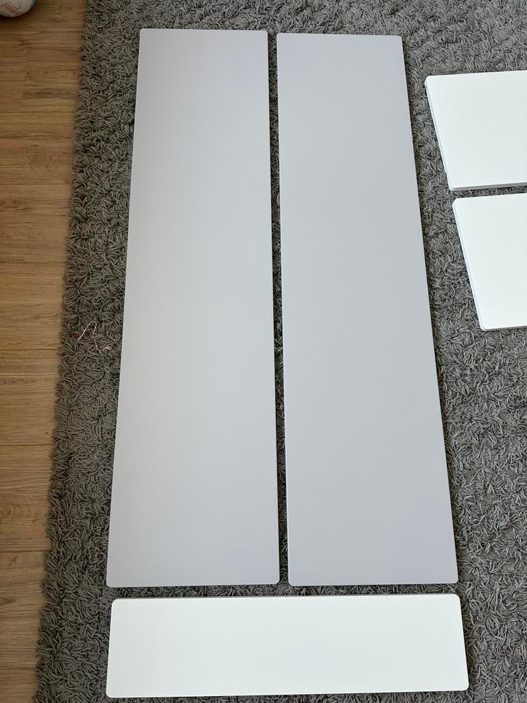Deuren (grijs) en ladefront (wit) IKEA SMÅSTAD, Ophalen, 50 tot 100 cm, Zo goed als nieuw, Minder dan 100 cm