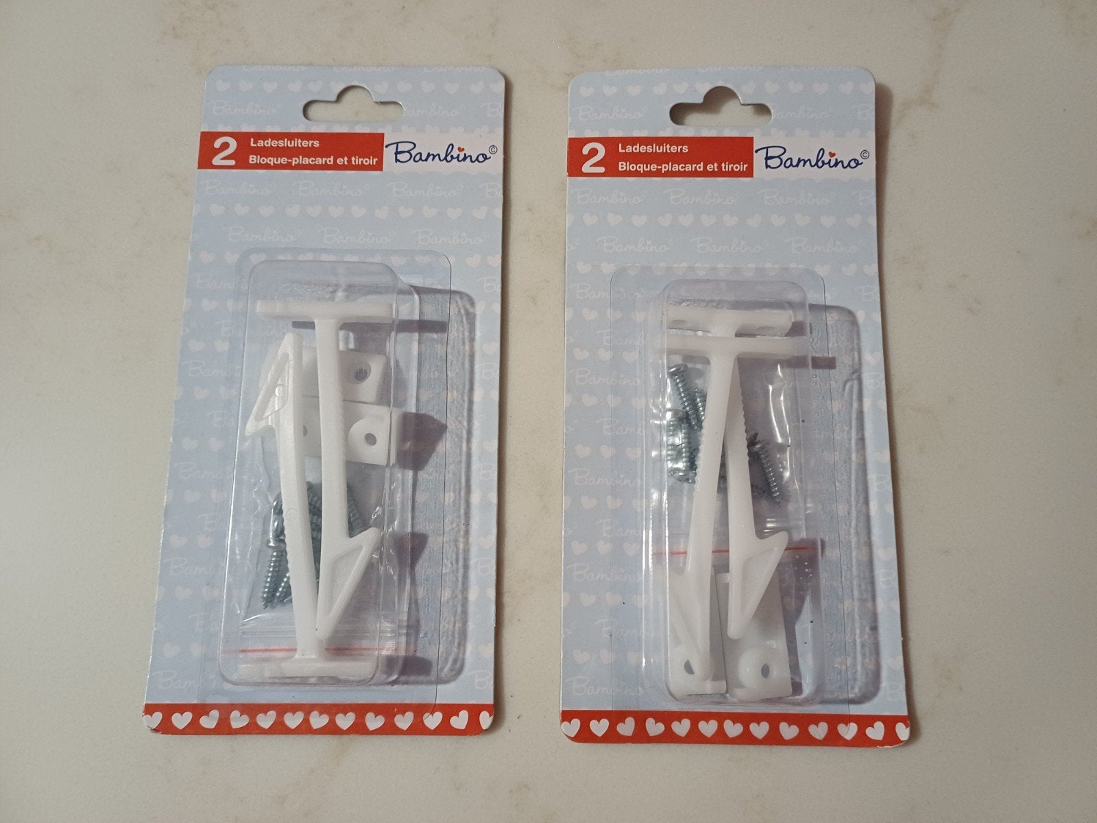 Bambino Kastsluiters/Ladesluiters (2x2 stuks), Kinderen en Baby's, Ophalen of Verzenden, Nieuw