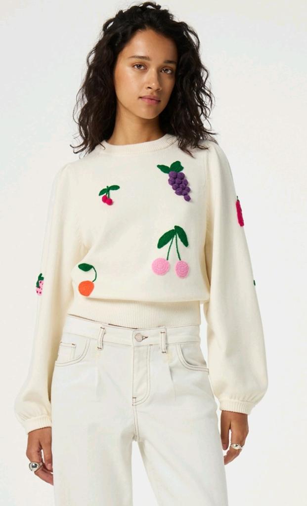 Fabienne Chapot Fruity pullover / trui maat S *nieuw *, Kleding | Dames, Fabienne Chapot, Ophalen of Verzenden, Nieuw, Maat 36 (S)