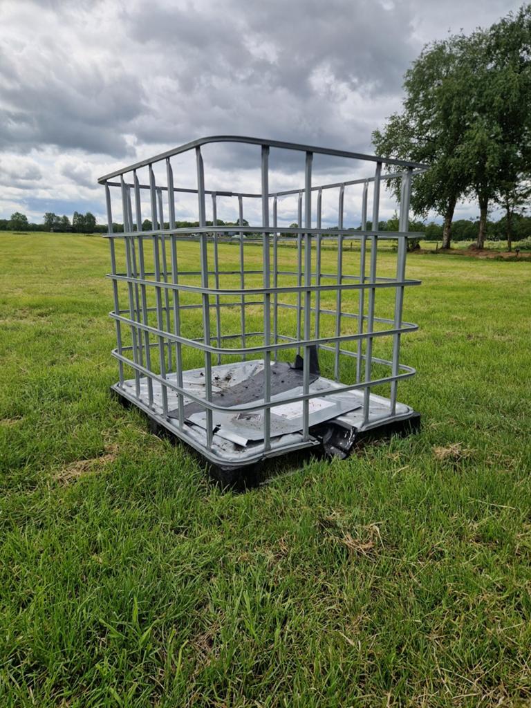 Ibc kratten ibc kooien brandhout kratten, 100 cm of meer, 60 cm of meer, Ophalen of Verzenden, 50 cm of meer