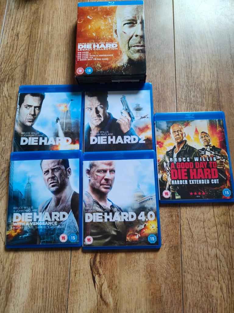 Blu-ray Bruce Willis - Die Hard Legacy Collection Box, Cd's en Dvd's, Blu-ray, Ophalen of Verzenden, Zo goed als nieuw, Actie