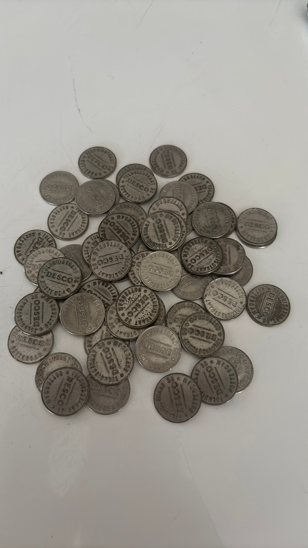Desco amusementenmunten, Ophalen of Verzenden