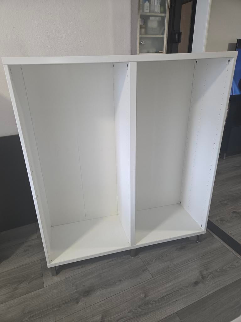 IKEA Besta basiselement wit met poten 128x120x40cm, Ophalen, Gebruikt