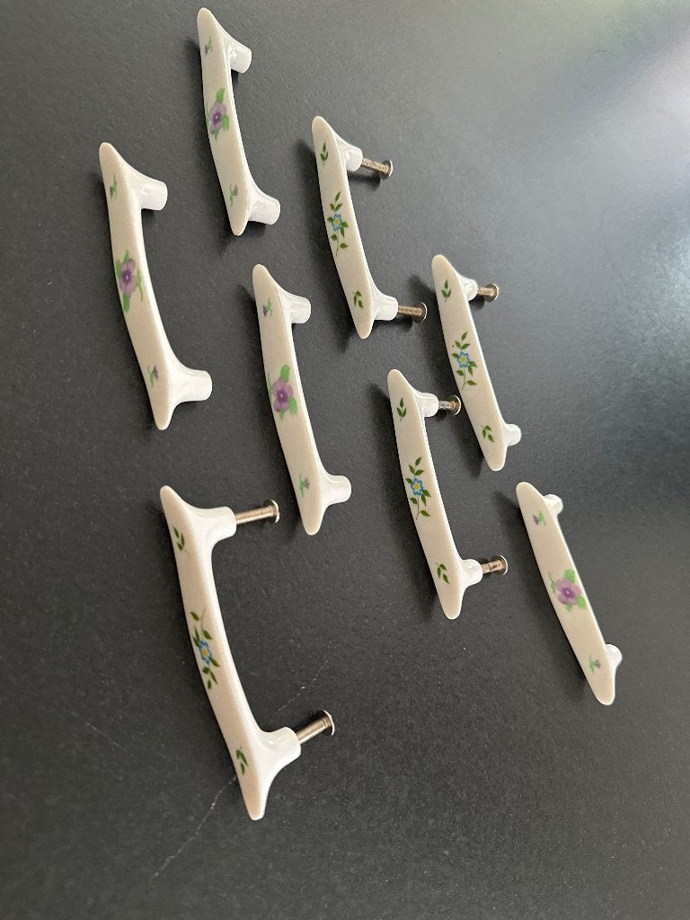 8 vintage handgrepen WD-028, Ophalen of Verzenden