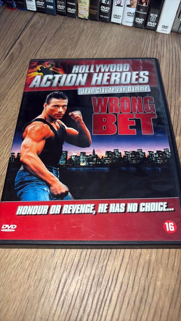 Wrong Bet / Lionheart met Jean-Claude van Damme., Cd's en Dvd's, Dvd's | Actie, Zo goed als nieuw, Vanaf 16 jaar, Ophalen of Verzenden