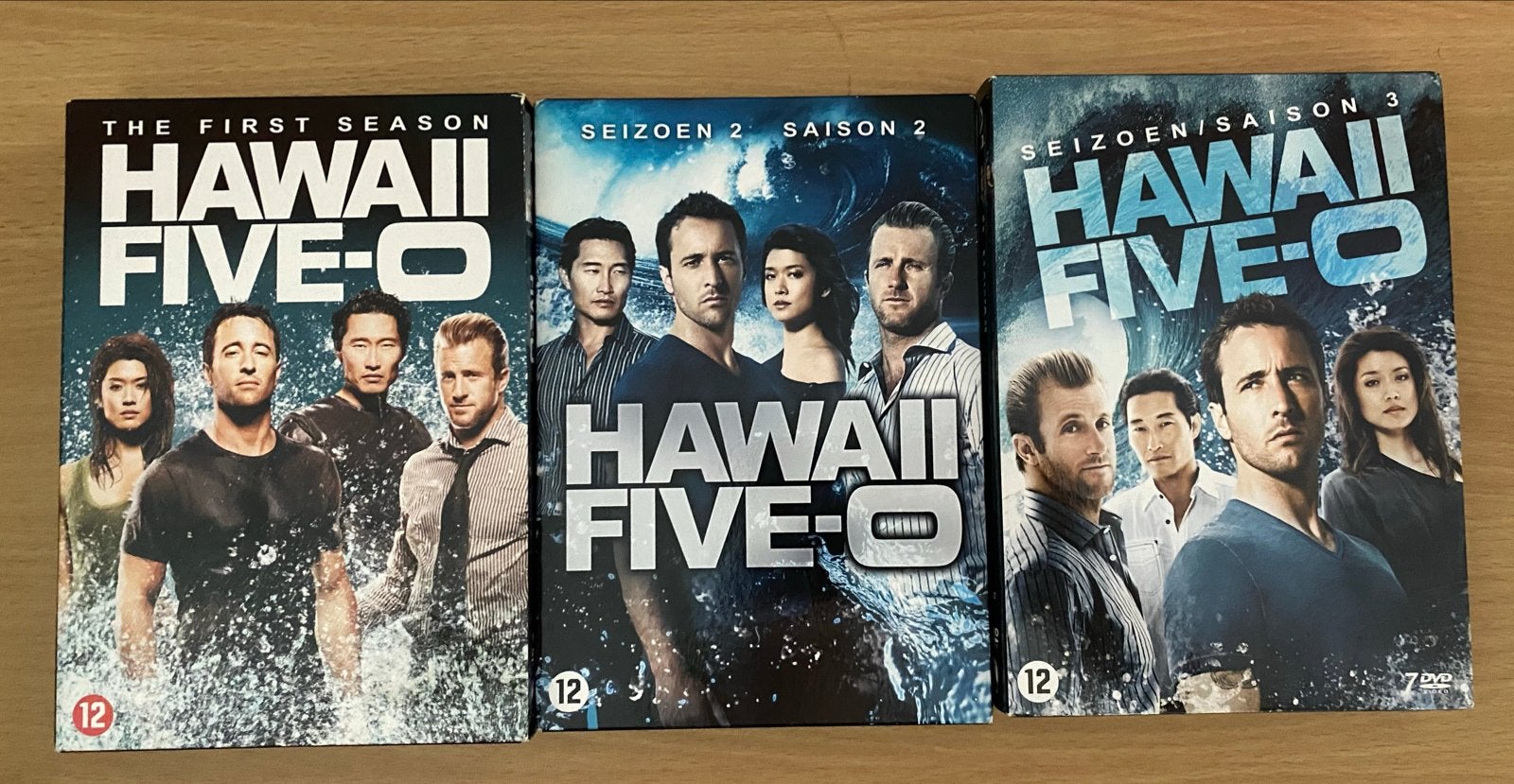 Hawaii Five-O Seizoen 1, 2 en 3 DVD Boxset, Engels, Misdaad, Ophalen of Verzenden, Zo goed als nieuw