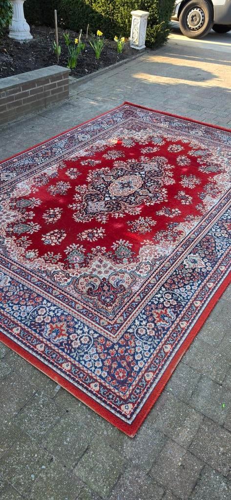 Prachtig groot vintage Perzisch wollen tapijt 300x200!, Perzisch, 200 cm of meer, Ophalen of Verzenden, Zo goed als nieuw