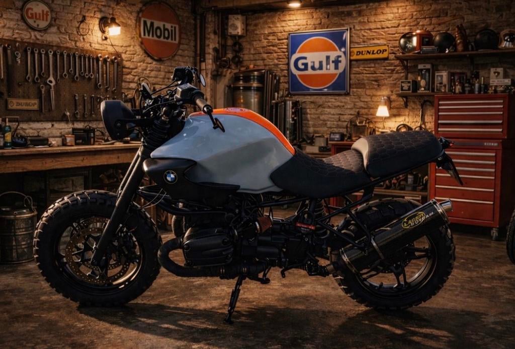 BMW Caferacer / Scrambler R1150R Extreem mooie motorfiets, Particulier