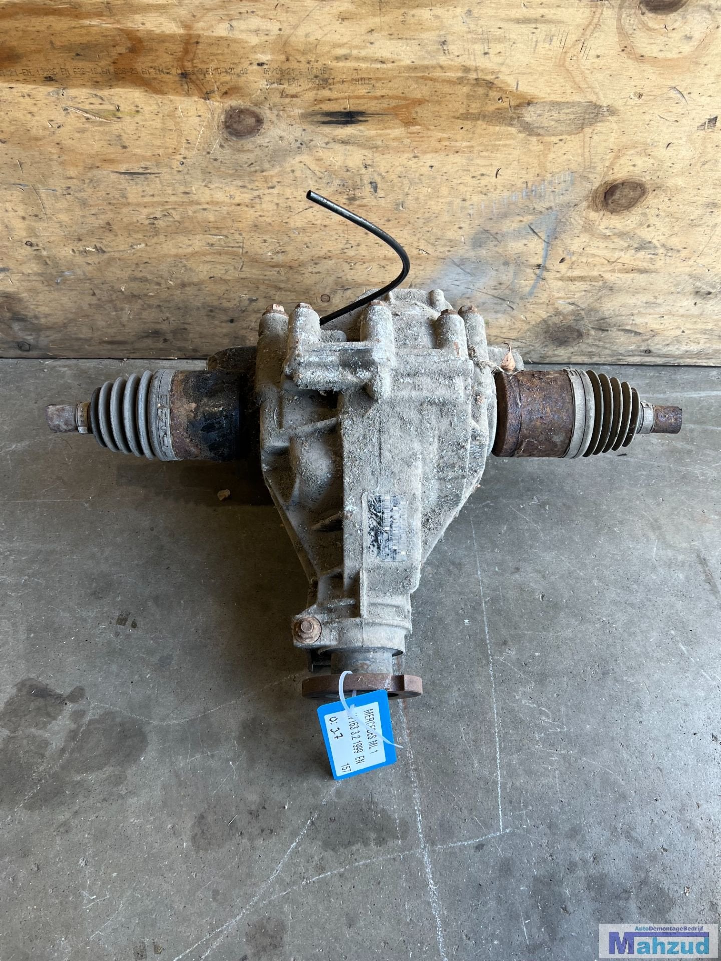 MERCEDES ML w163 3.2 Differentieel achter 1998-2005, Auto-onderdelen, Gebruikt, Mercedes-Benz AG, Mercedes-Benz, Ophalen of Verzenden