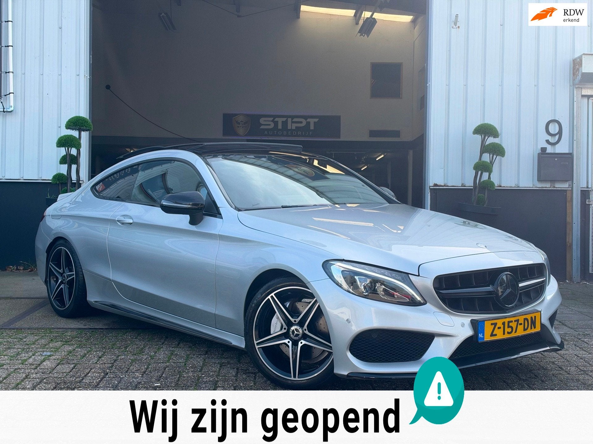 Mercedes-Benz C-klasse Coupé 200 | Edition 1 | DEALER ONDER, Auto's, Automaat, Dealer onderhouden, Achterwielaandrijving, 4 cilinders