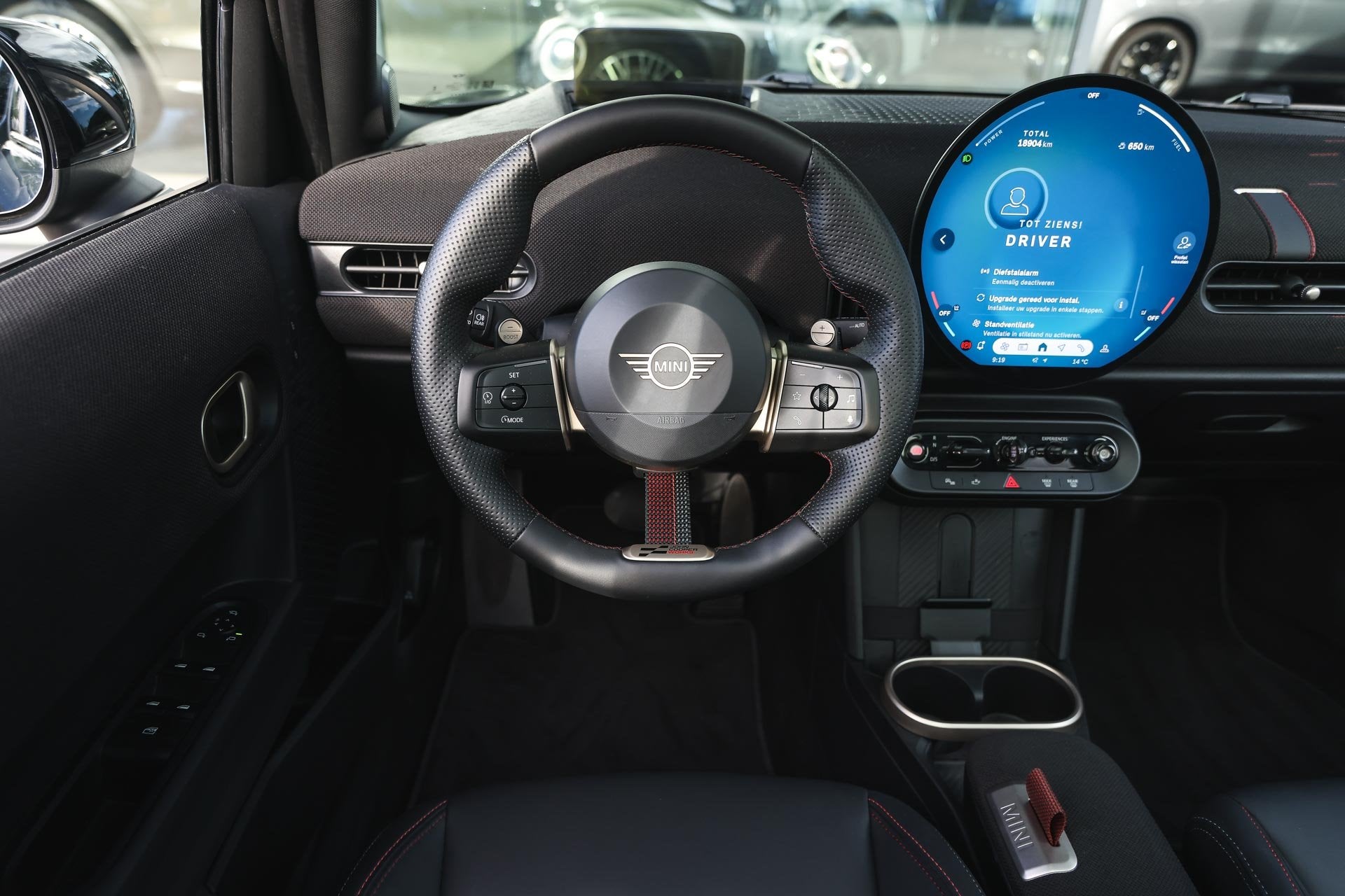 MINI Hatchback Cooper S Automaat / JCW / Pakket XL / JCW / P, Auto's, Gebruikt, 4 cilinders, Met garantie (alle), Leder en Stof