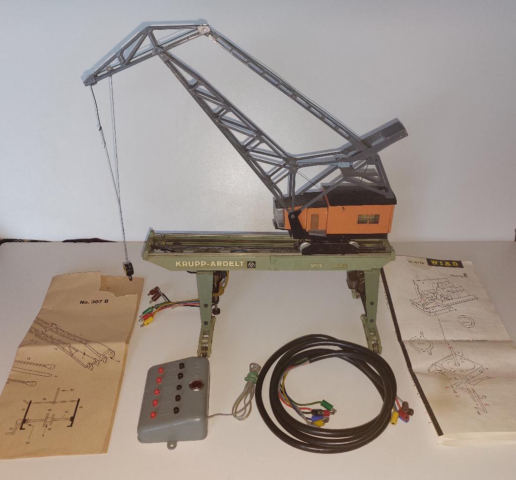 Wiad H0 807B - Portaalkraan Krupp Ardelt met 4 motoren, Overige merken, Wisselstroom, Gebruikt, Overige typen