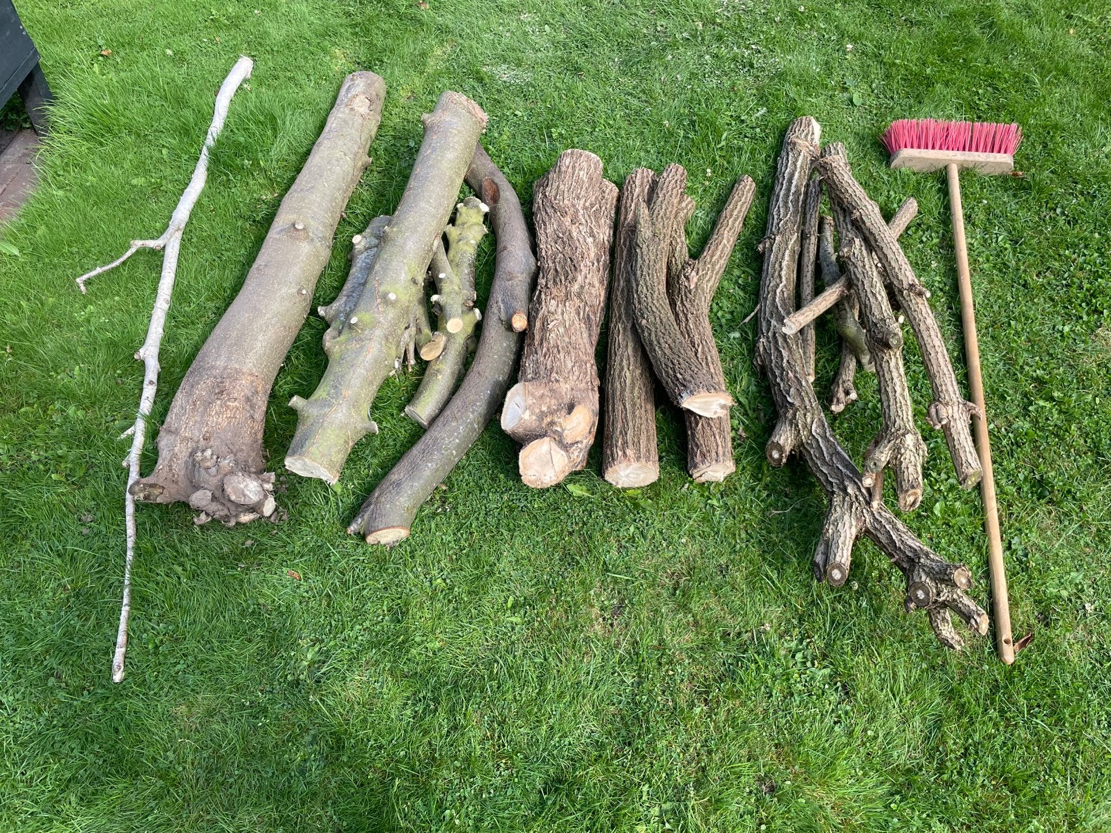 Open haardhout, Tuin en Terras, Haardhout, Minder dan 3 m³, Ophalen, Stammen