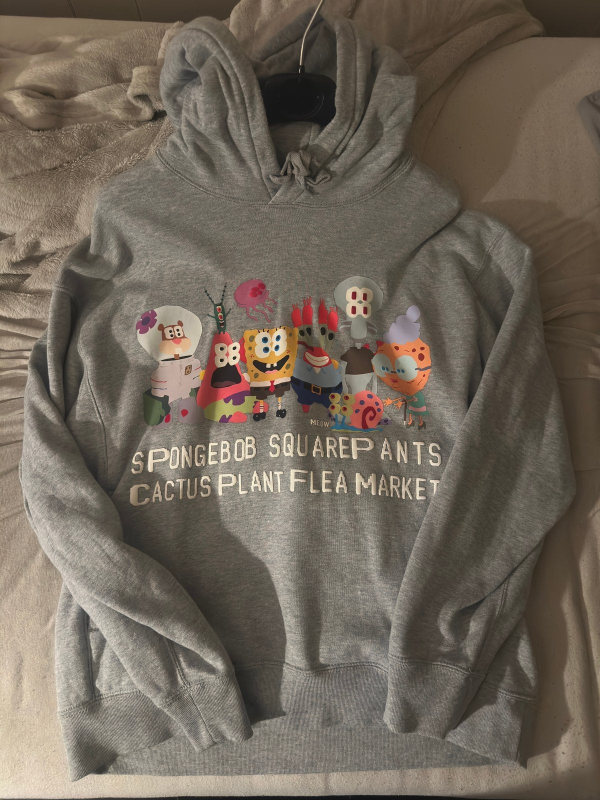 Cpfm x spongebob hoodie, Kleding | Heren, Ophalen of Verzenden, Zo goed als nieuw, Maat 48/50 (M), Grijs