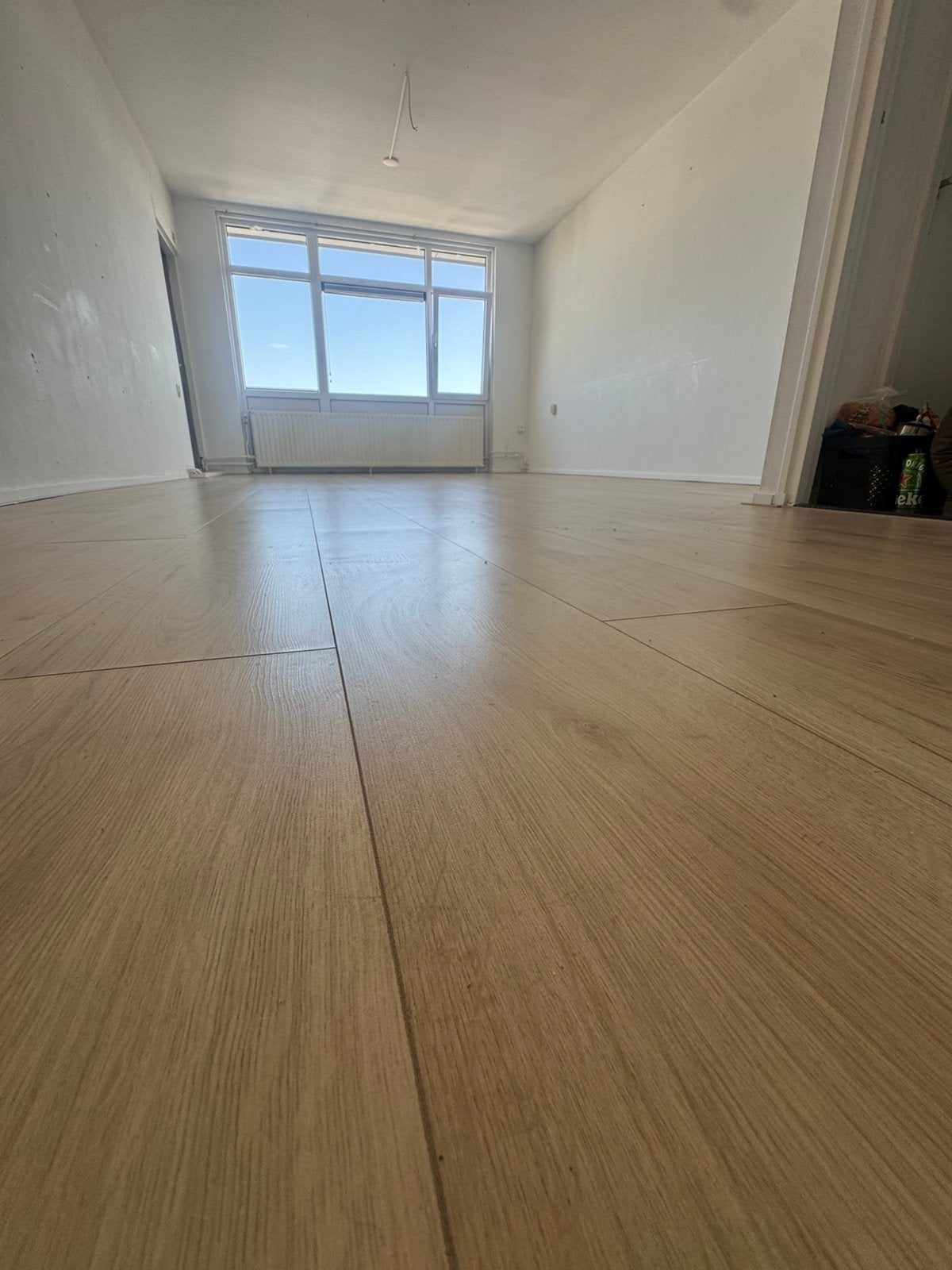 Pvc laminaat. Heel goed staat. Twee jaar oud, Doe-het-zelf en Verbouw, Ophalen, 50 tot 150 cm, Zo goed als nieuw, 10 m² of meer