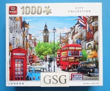 London 1000 st nr. 05361-12, Ophalen, 500 t/m 1500 stukjes, Zo goed als nieuw