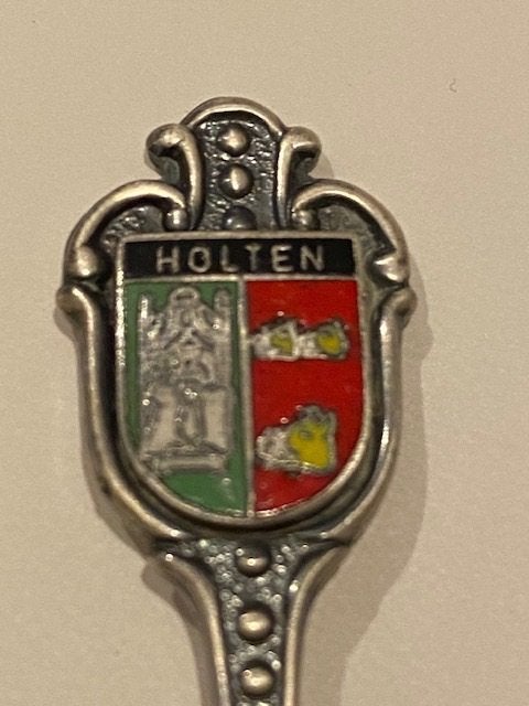 zilver lepeltje Holten, Verzenden, Zilver