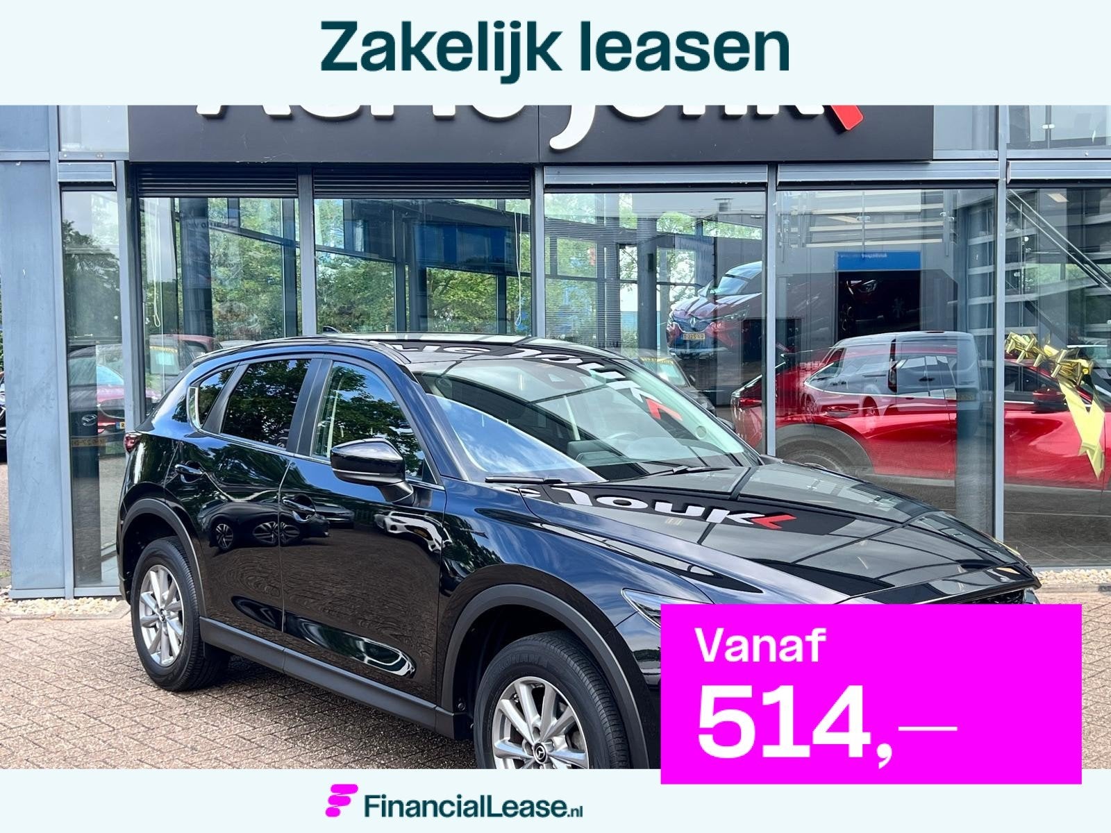 Mazda CX-5 2.0 SkyActiv-G 165 Comfort AUTOMAAT | NED AUTO |, 1998 cc, Gebruikt, 4 cilinders, Zwart