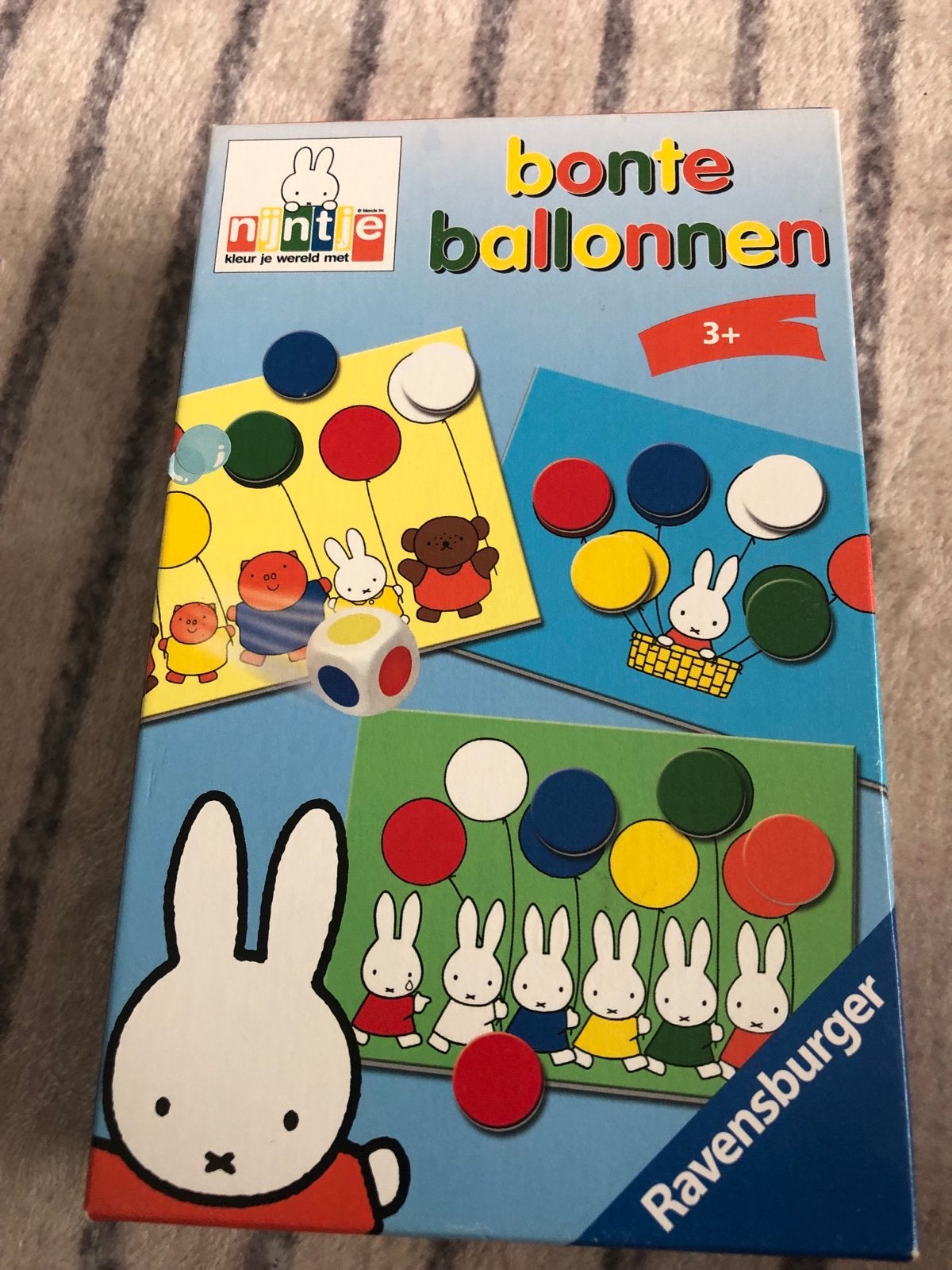 Nijntje Bonte Ballonnen - Ravensburger (3+), Een of twee spelers, Ophalen of Verzenden, Zo goed als nieuw