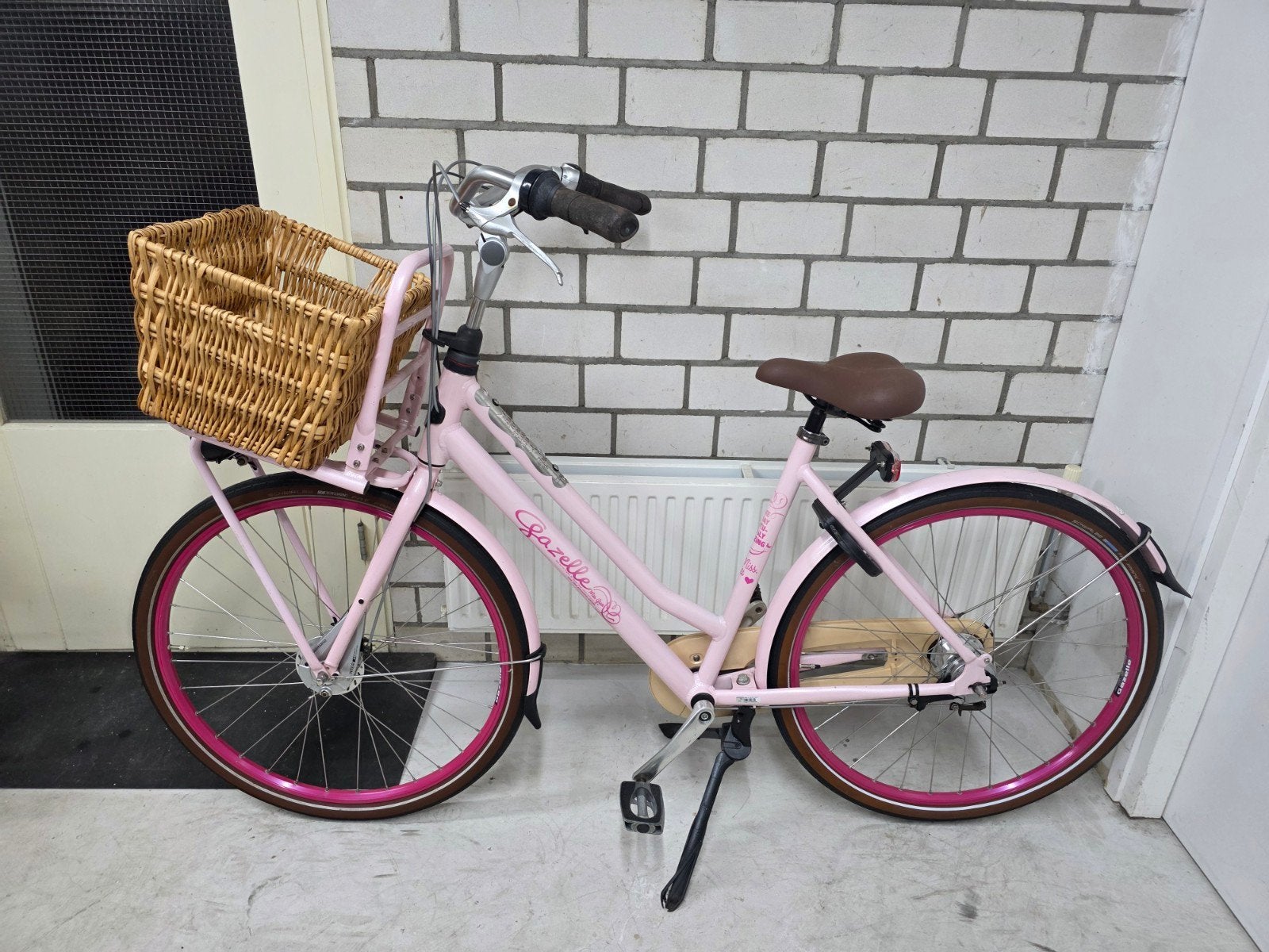 Gazelle Miss Grace Roze 54 cm Nexus7, 53 tot 56 cm, Ophalen, Gebruikt, Gazelle