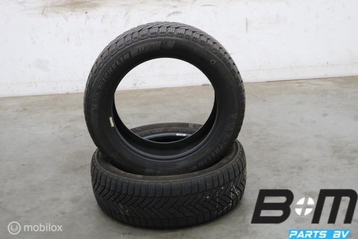 2 x 2055516 91H Michelin Alpin 6 met 5mm 205 55 16