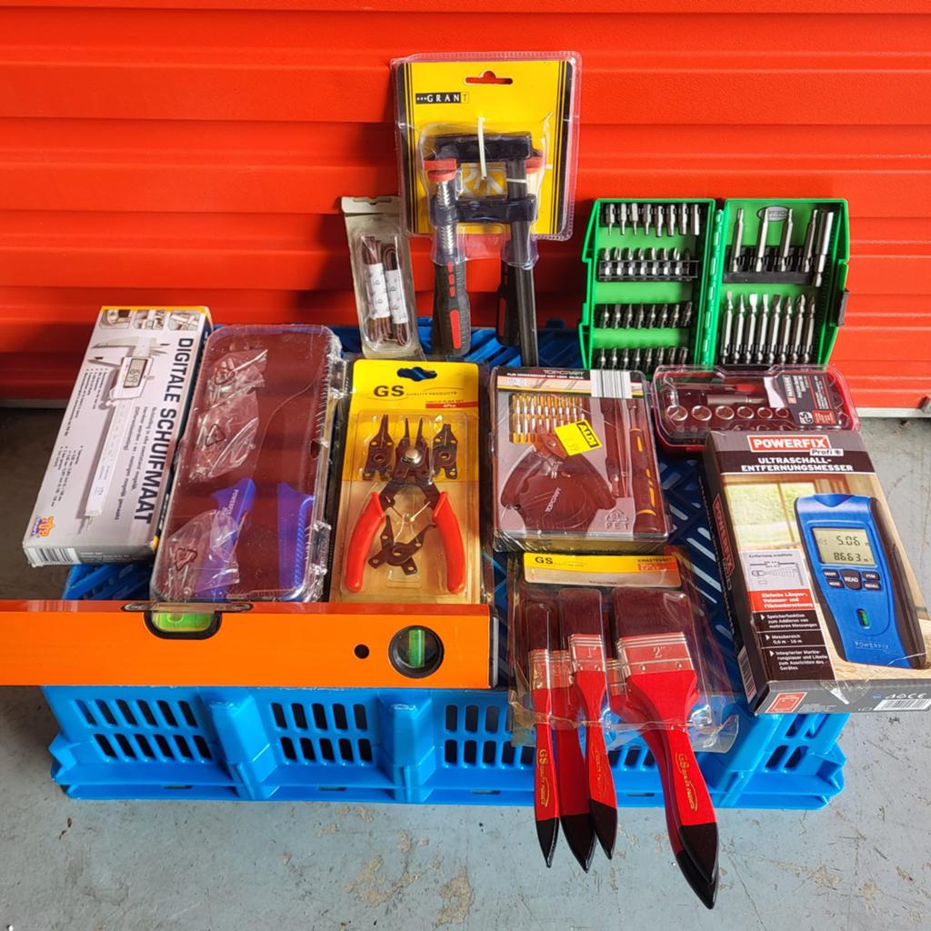 Grote set nieuw gereedschap: voor elke klus wat wils!, Ophalen of Verzenden, Nieuw