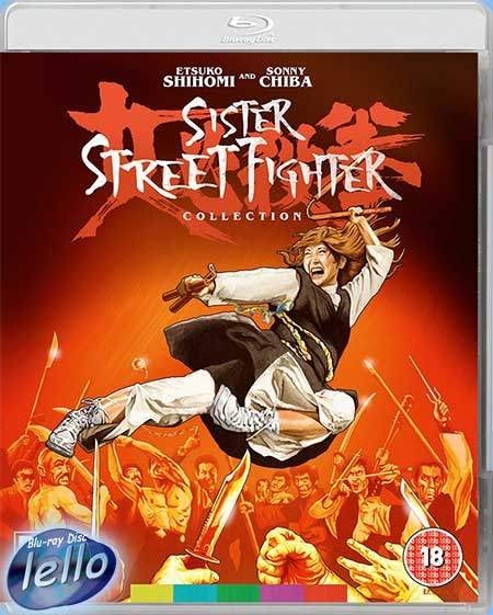 Blu-ray: Sister Street Fighter Collection (1974-76) UK nNLO, Cd's en Dvd's, Ophalen of Verzenden, Nieuw in verpakking, Actie