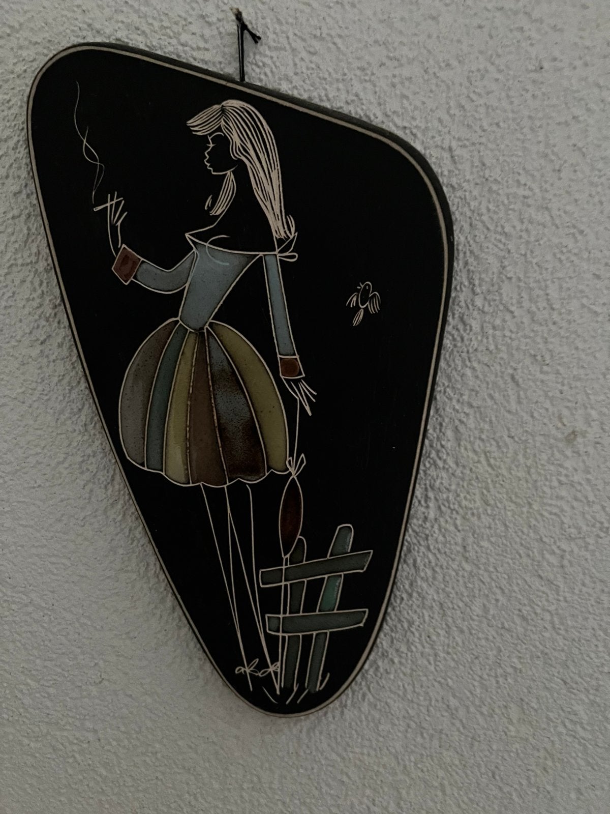 Vintage wanddecoratie, Ophalen, Zo goed als nieuw