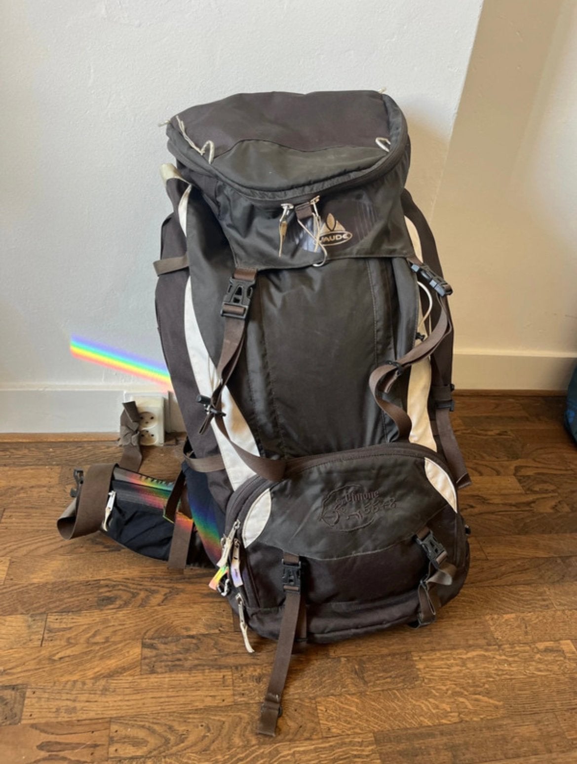 Vaude Cimone backpack - 55 + 8 ltr, Ophalen of Verzenden, Gebruikt, Overige merken