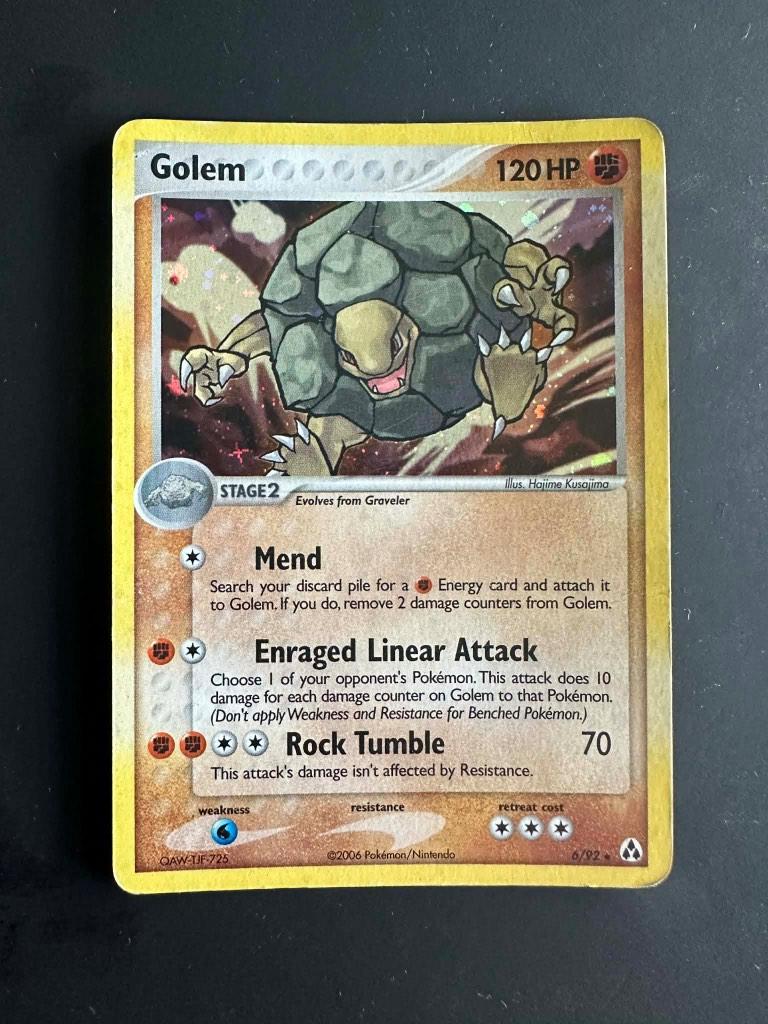 Golem EX - Legend Maker, Ophalen of Verzenden, Gebruikt, Losse kaart, Foil