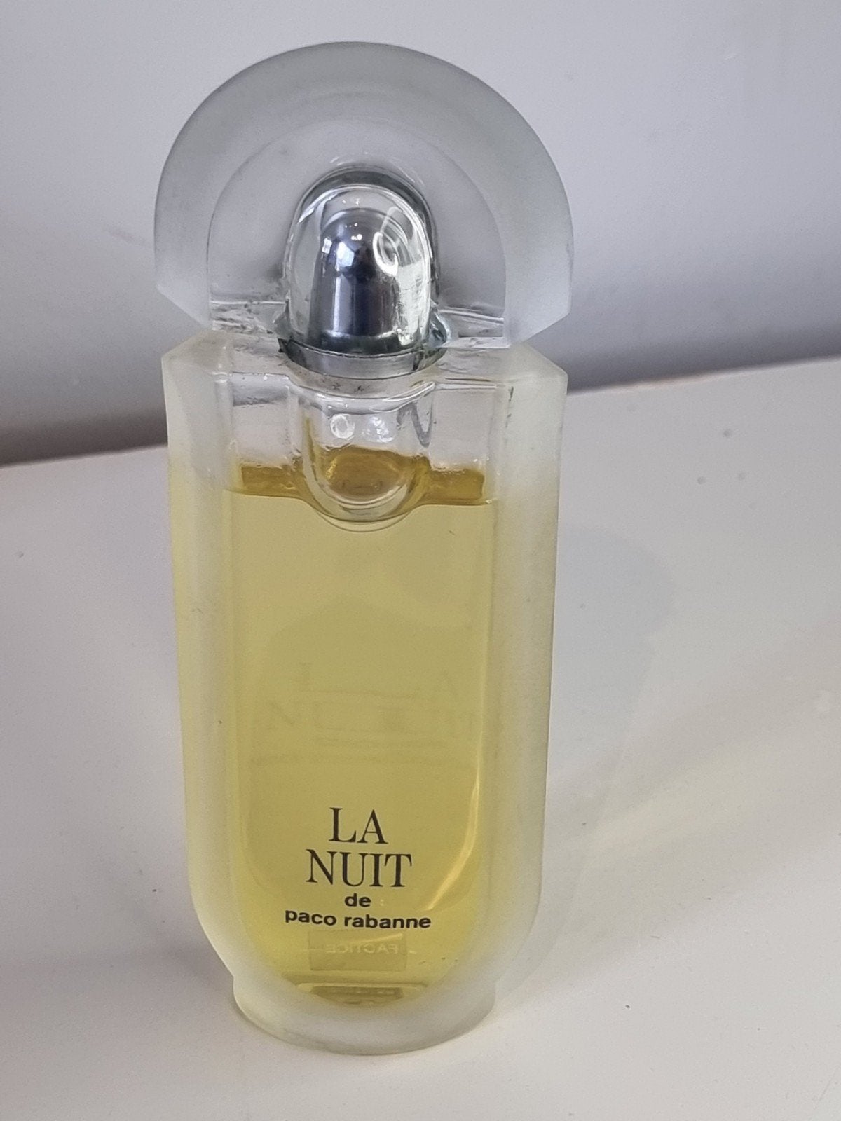 Zeldzaam 1985 La Nuit Rabanne Factice, Verzenden, Zo goed als nieuw, Miniatuur